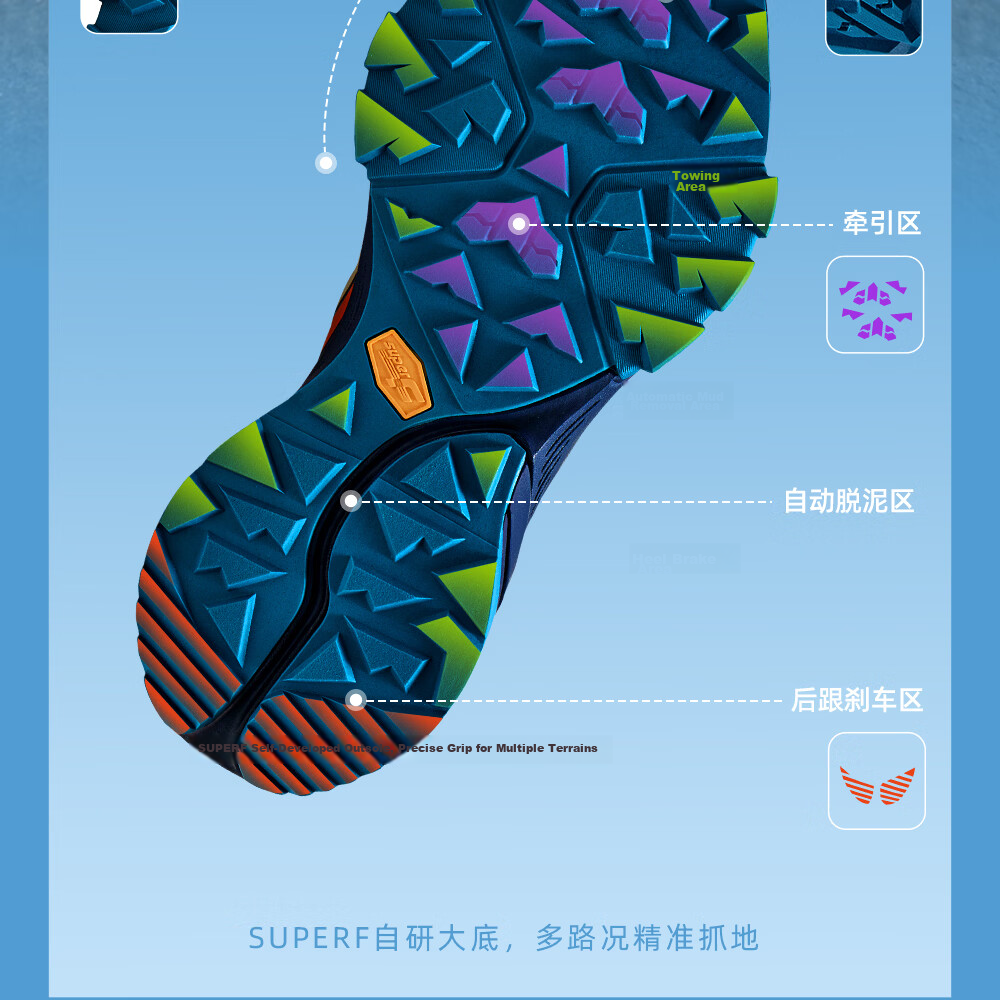 CAMEL Reba Style CT-20 Hiking Outdoor Trail Running Shoes Women G26SX48094 Pink Purple Size 36 17