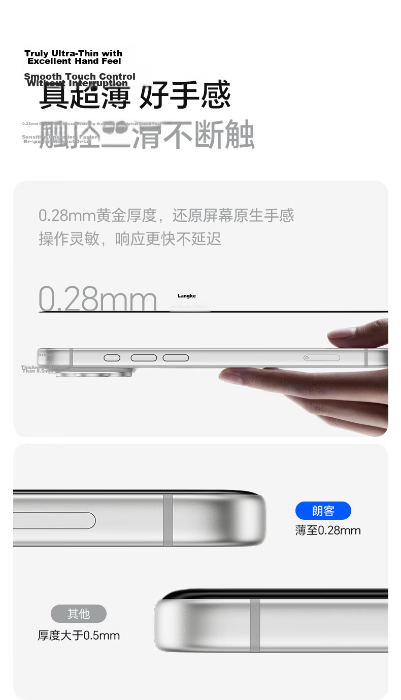 Langke [2-Pack] Privacy Screen Protector for Xiaomi 17T, Ultra-Thin Full-Screen Tempered Glass Anti-Peeping, High-Definition, Scratch-Resistant, Drop-Proof Phone Film 10