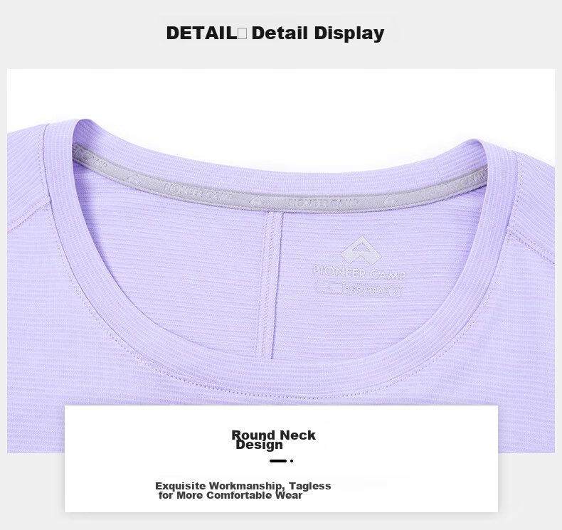 Toread Women's Summer Outdoor Sports Quick-Dry Breathable Slim Fit Short Sleeve T-Shirt 20
