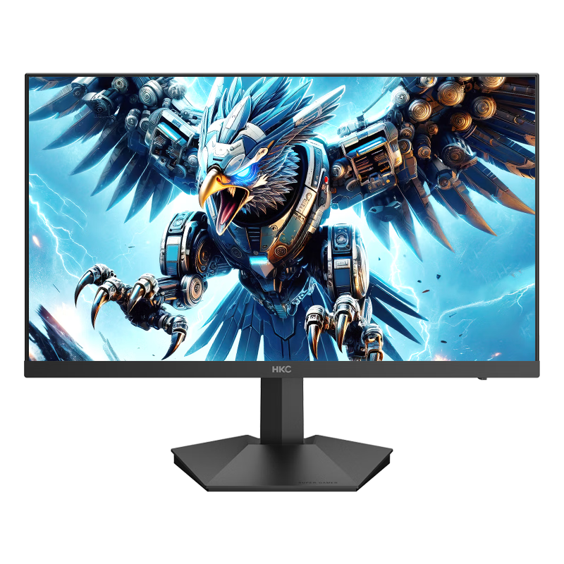 HKC 24.5-Inch 2K 240Hz High Refresh Rate FastIPS Hardware Low Blue Light HDR400 Certified 1ms Delta Triangle Gaming E-Sports Computer Monitor, Eagle G25H4