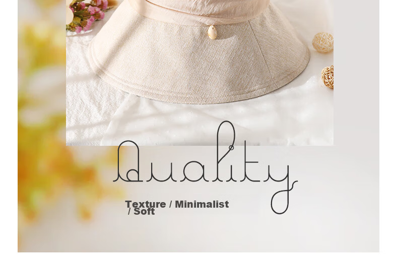 677888 Women's Summer Sun Hat Japanese Style Fisherman Hat Large Brim Sun Protection Cap 4