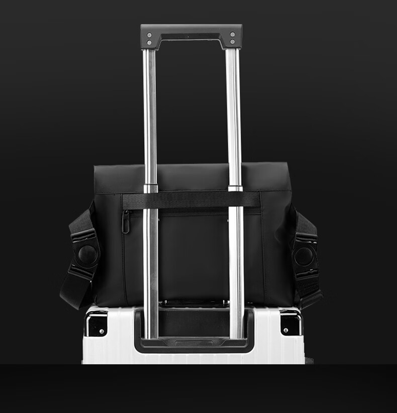 361° Men's High-End Crossbody Bag New Large Capacity Shoulder Bag Business Commuting Outdoor Travel Trolley Bag 8