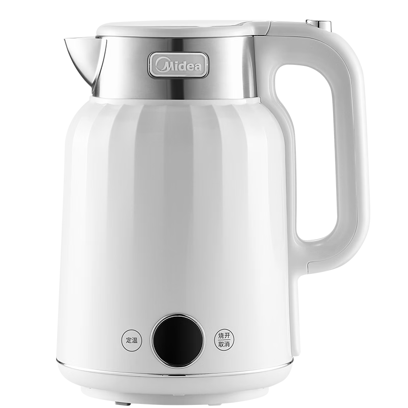 Midea Artist Electric Kettle, Automatic Power-Off And Heat Preservation Integrated Design, 2L Large Capacity, Seamless Electric Kettle, 316L Stainless Steel, Constant Temperature Kettle, 11 Temperature Settings, MK-SH59