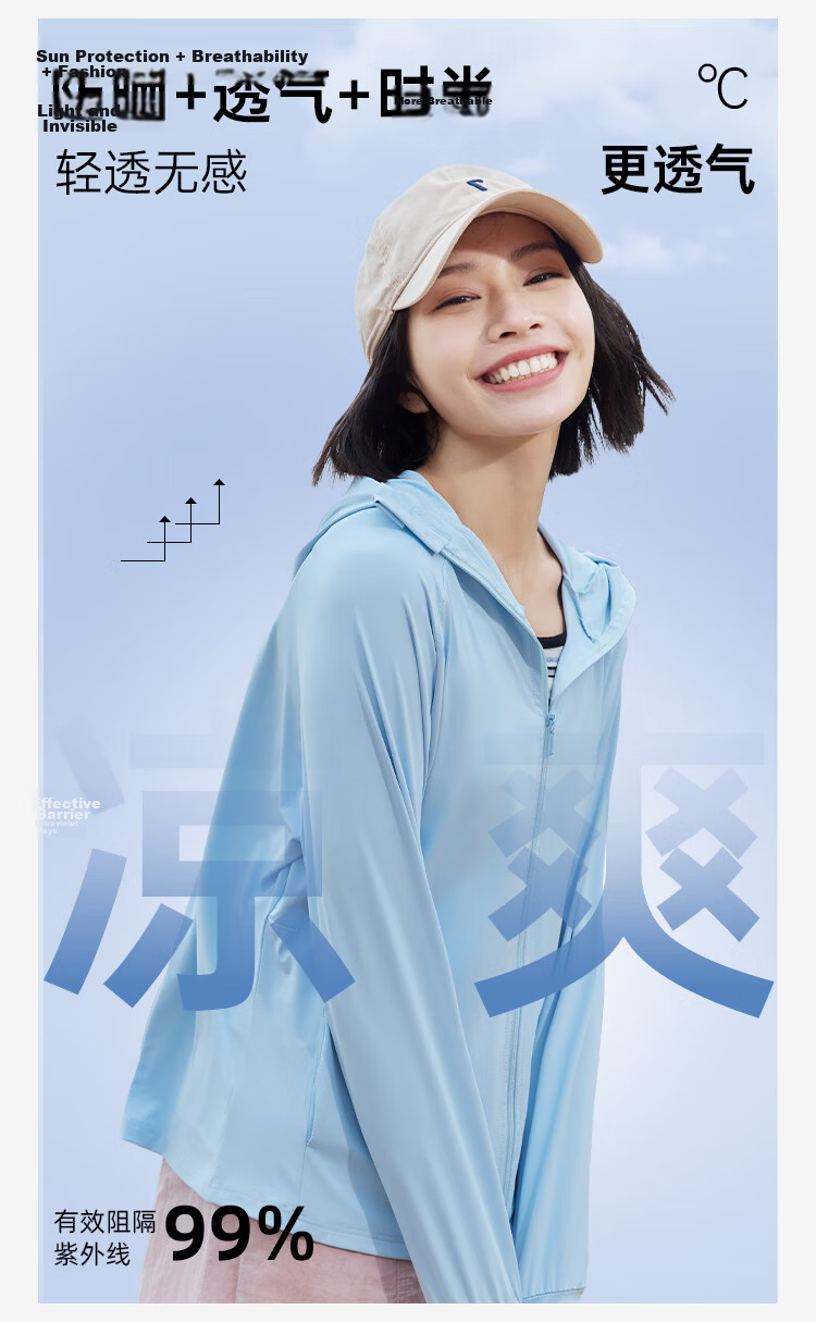 Yishangmei Women's Ice Silk Sun Protection Jacket UV Protection 2026 Summer New Fashion High SPF Plus Size Breathable Coat 2