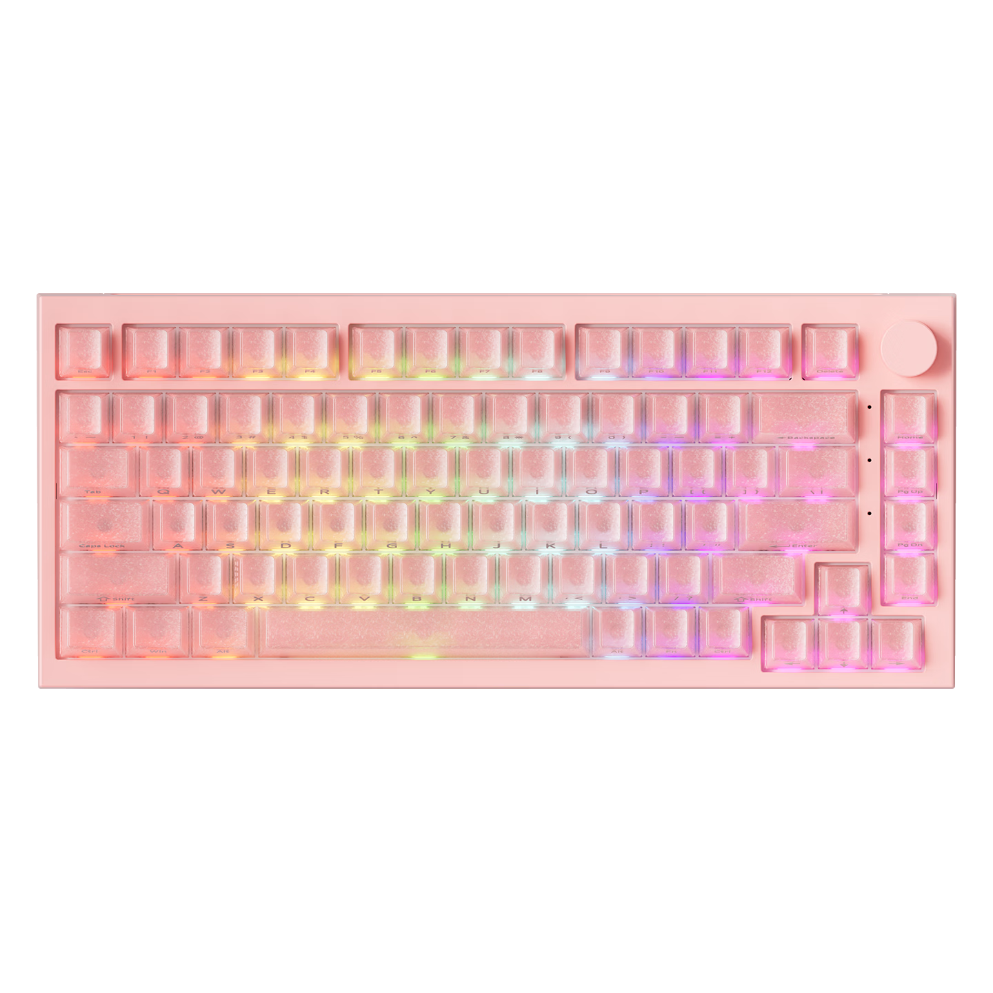 AKKO 5075 V5 HE Magnetic Axis Gaming Keyboard 75% Layout Hot-Swappable Full Keys Gasket Structure Wired Esports FPS Valorant Dual-Drive 82 Keys