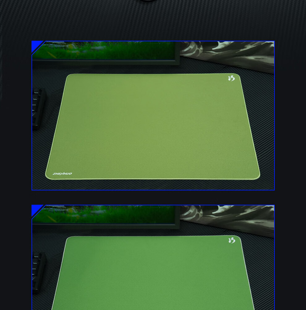 Zhenhuoxing Black 490x420x5mm Edge-Locked Mouse Pad 12