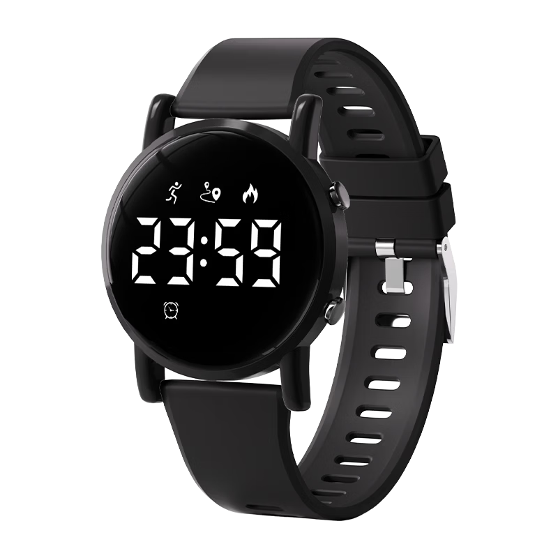 Koshi Youth Student Watch Kids Outdoor Sports Waterproof Silent Vibration Alarm Electronic Watch for Boys and Girls