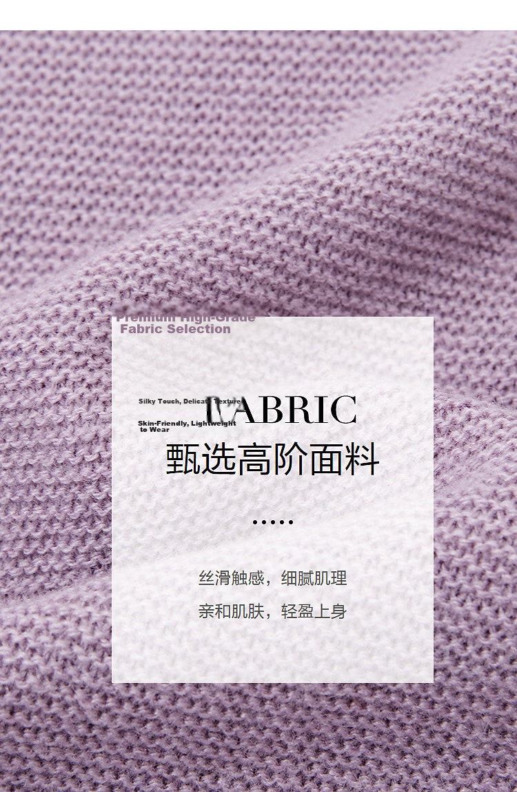 Demana【Sheep Wool and Cashmere Blend】Autumn Soft Style Turtleneck Loose Fit Knit Sweater for Women 3