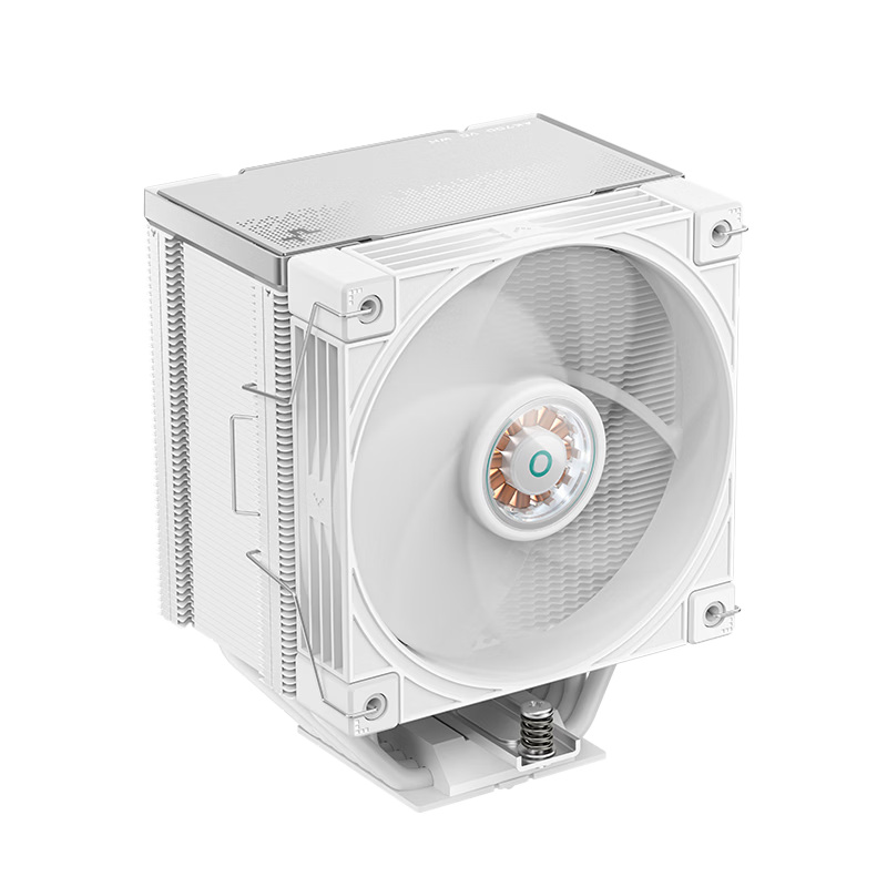 DEEPCOOL Ice Cube AK700 White VC Edition CPU Air Cooler / 7 Heat Pipes Single Tower / Memory Clearance / VC2.0 Base / Three-Phase Ten-Pole Twelve-Slot Fan / 3-Year Warranty