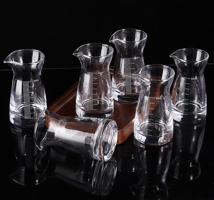 BJ Liquor Glasses Set with Crystal Decanter And Small Glasses, 80ML, Set of 6 13