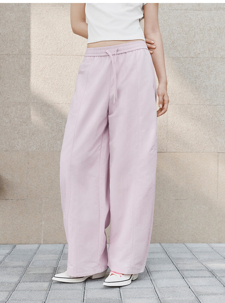 Semir Women's Casual Summer Sun-Protective Moisture-Wicking Textured Panel Loose Wide-Leg Pants 2026 Long Trousers 109326127012 20