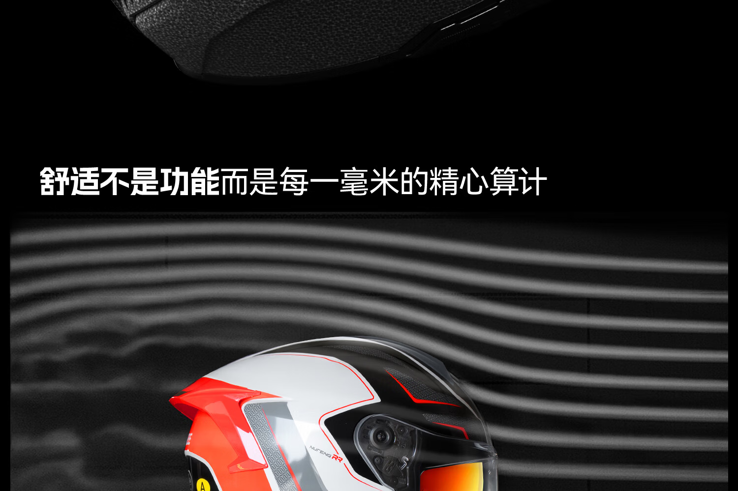 TWOBEE 3C Certified Motorcycle Riding Full-Face Helmet Flash White [Quick-Release Tail Wing] L 7