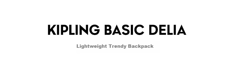 Kaplin DELIA 14-inch Laptop Backpack School Bag Black Letter Print Birthday Gift 2