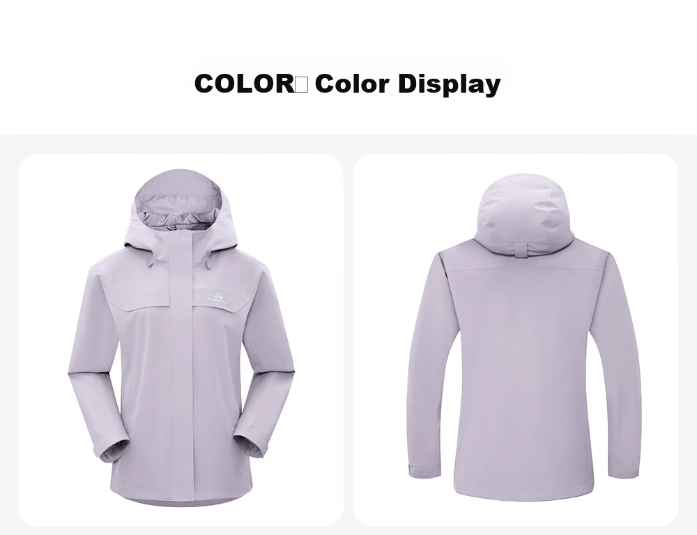 Toread Suzaku 2.0 3-in-1 Women's Spring Autumn Outdoor Windproof Waterproof Hiking Mountaineering Jacket Unisex 29