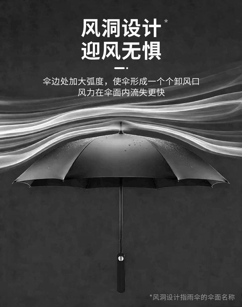 Meebordi Oversized Long Handle Umbrella 8 Ribs Double Person Men's Business Semi-Automatic Golf Red Umbrella Customizable 10