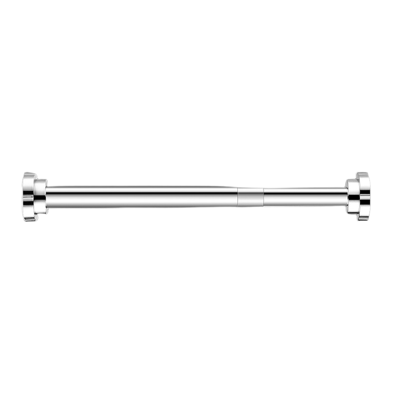 Youjialiangpin Retractable Stainless Steel Rod, No Drilling Required, Shower Curtain And Clothes Drying Rod, 25mm Diameter Tube, 160-300cm Length, Bathroom Dry-Wet Separation, Extended Curtain Rod