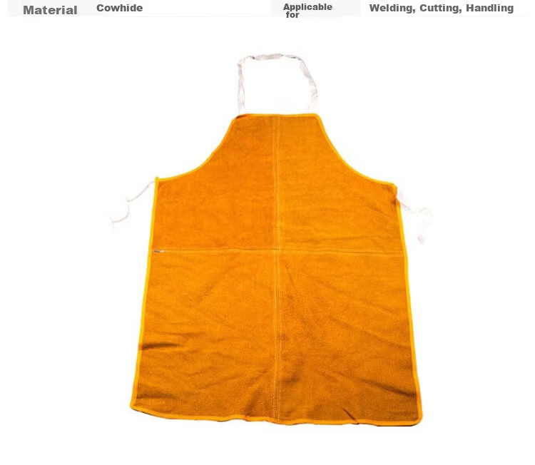 Bingyu Fireproof and Splash-Proof Welder Body Protection [Jingcang] Welder Cowhide Foot Protection 33cm Labor Protection BYly-112 5