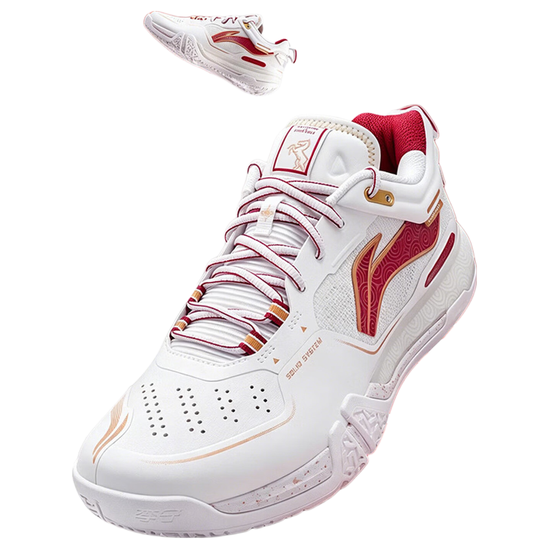 LI-NING Flying on the Ground 3PRO Professional Badminton Shoes Men's Comprehensive Balanced Anti-Twist Comfortable Durable Shock Absorption