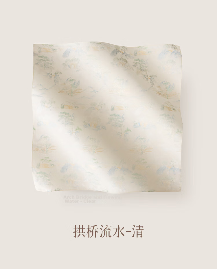 JIUMU 100% Mulberry Silk Scarf Square Shawl for Women Birthday Gift Box for Mom Dragon Boat Festival 14