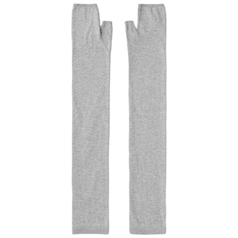 MUJI UV Protection Cotton Strong Twist Long Sleeve Cover Gray 9.5×60cm
