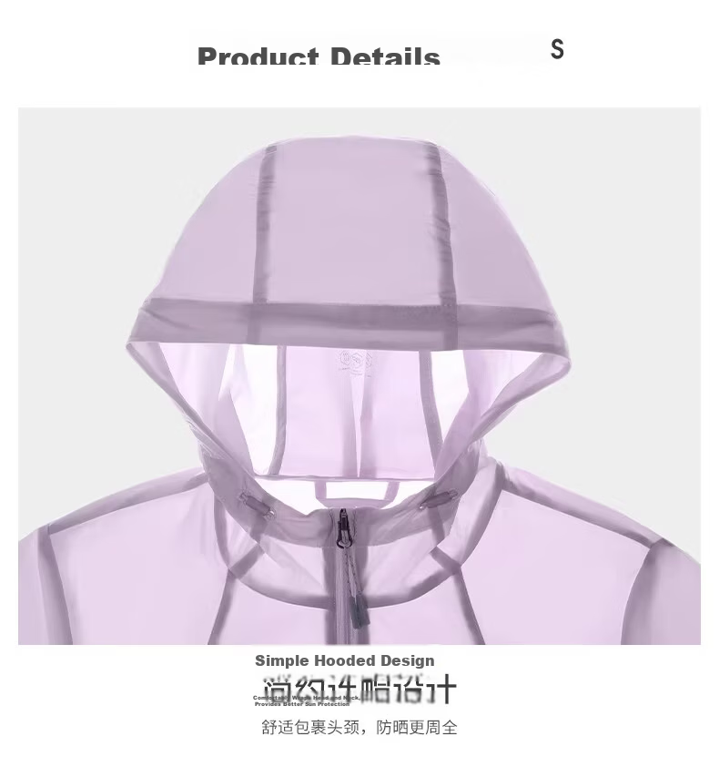 Camel Women's Zero-Feel Outdoor Sun Protection Cycling Summer Jacket UV Protection Couple Ice Silk Skin Jacket 52