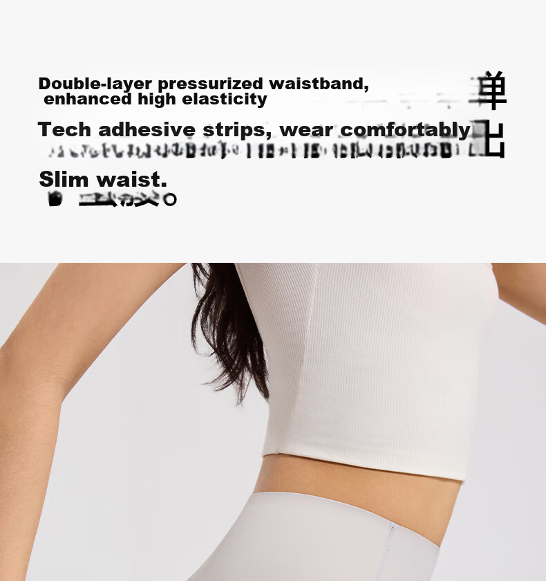 Youkeshu Women's Sharkskin Sun Protection Pants Lightweight Sports Yoga Pants High Waist Tummy Control Hip Lift Slimming Nude Feel Leggings 13