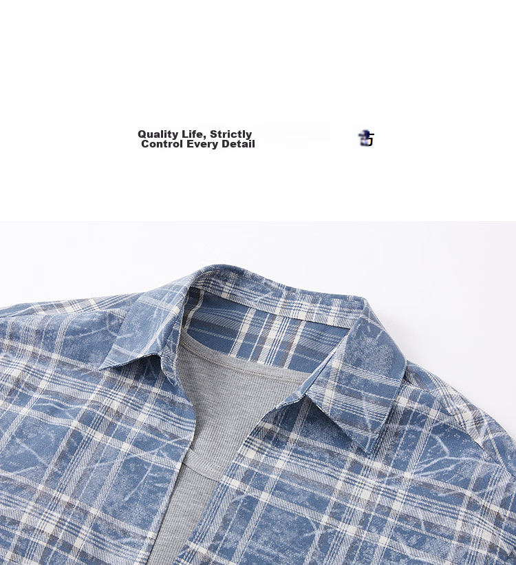 Demana [with Premium Hyaluronic Acid] Spring Fashion Faux Two-Piece Vest Knit Dress Plaid Shirt Women's Set 12