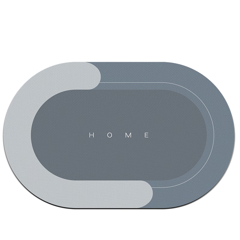 Dajiang Bathroom Mat, Absorbent And Non-Slip, for Toilet Entrance, 50x80cm