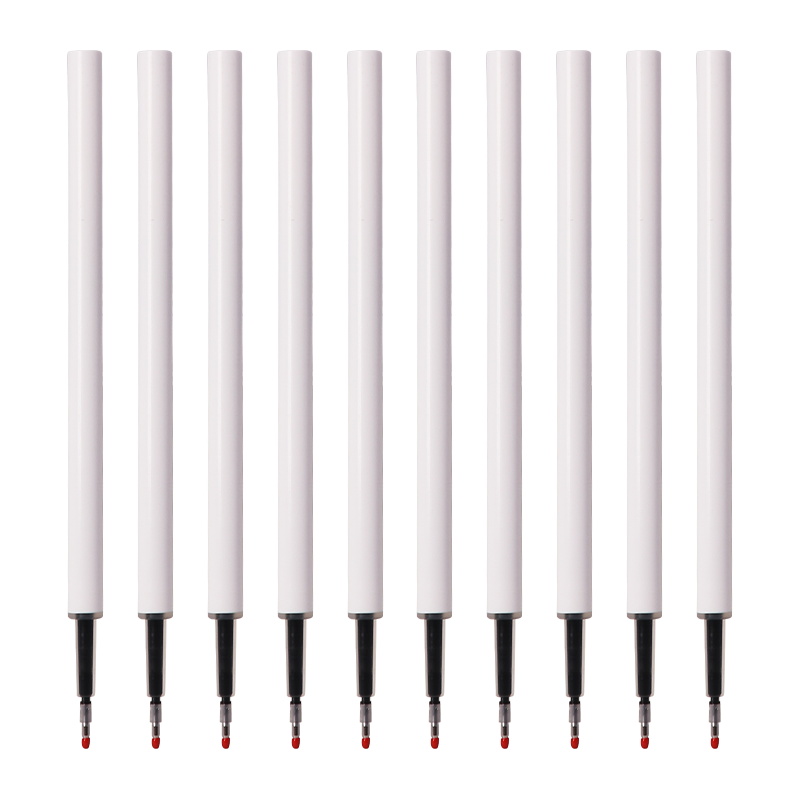Maped Soft Mist Candy Series Black 0.5mm Gel Pen Refill, Quick-Dry Water-Based Ink, Business Student Signature Pen, 10 Refills 227901CH