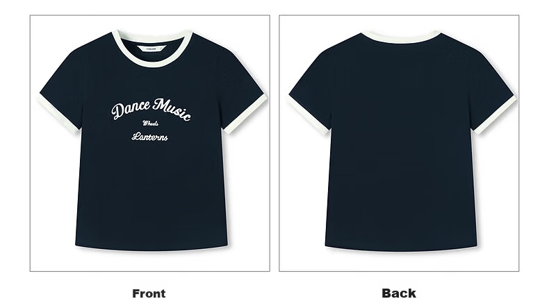 TonLion 2026 Summer New Women's Short Sleeve T-Shirt American Casual Fashion Loose Trendy Half Sleeve Top 13