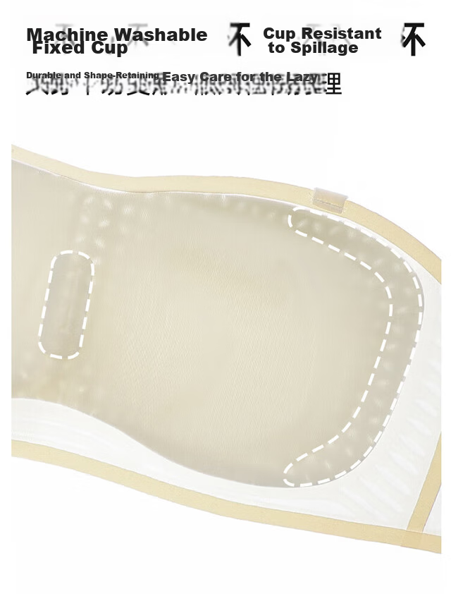 XUEXIMAN Strapless Bra for Women, Summer Thin Ice-Cool Feel, Anti-Slip Push-Up Backless Bra, Seamless Invisible Bra 10
