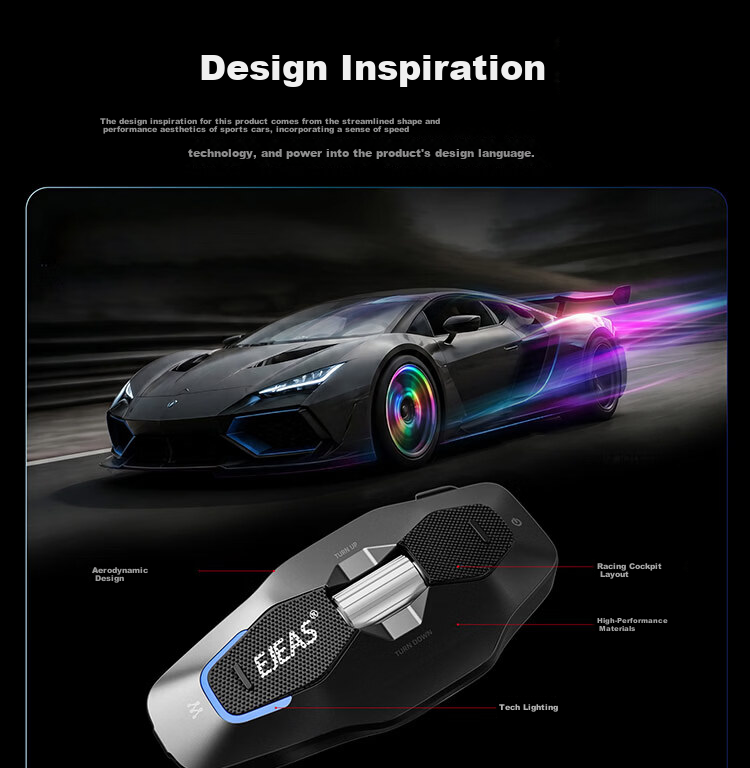 EJEAS X10 Motorcycle Riding Intercom Helmet Bluetooth Headset Radio Mesh Network Walkie Talkie Smart Voice 12