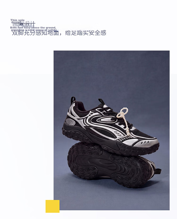 ERKE Flash Moon 2.0 Women's Summer Breathable New German Training Shoes Thin Sole Ballet Flats Comfortable Sports Casual Shoes 17