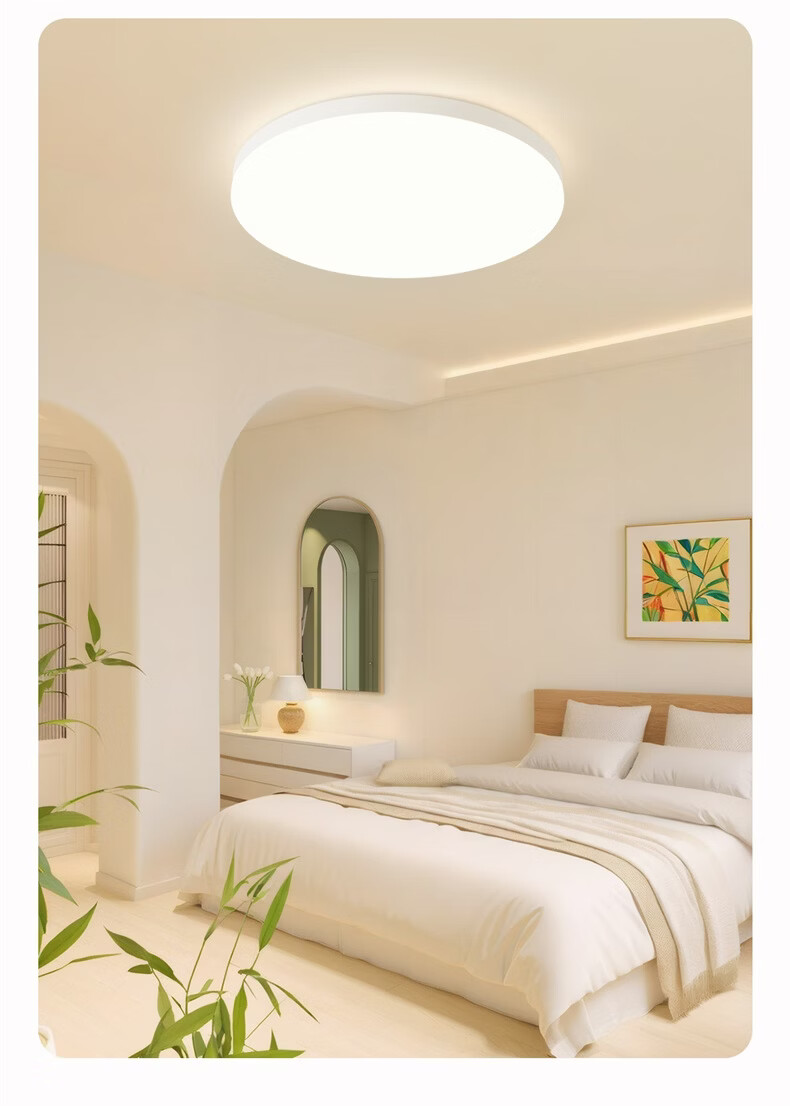 NVC Ceiling Light Living Room Main Light Bedroom Fixture Offline Voice Control Full Spectrum 2026 New Model with Installation Langyu 15