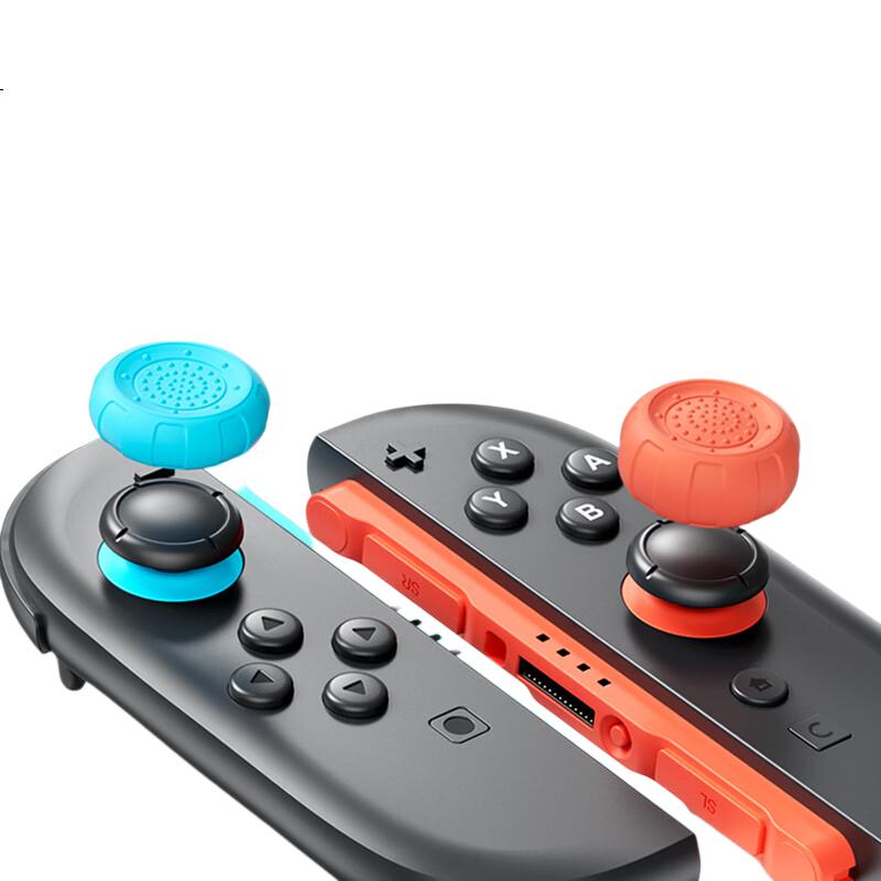 Jemdo Nintendo Switch 2 Joy-Con Analog Stick Caps Controller Button Protective Covers NS Game Console Left and Right Button Keycaps Pro Heightened NS Pro 2 Joystick Accessories