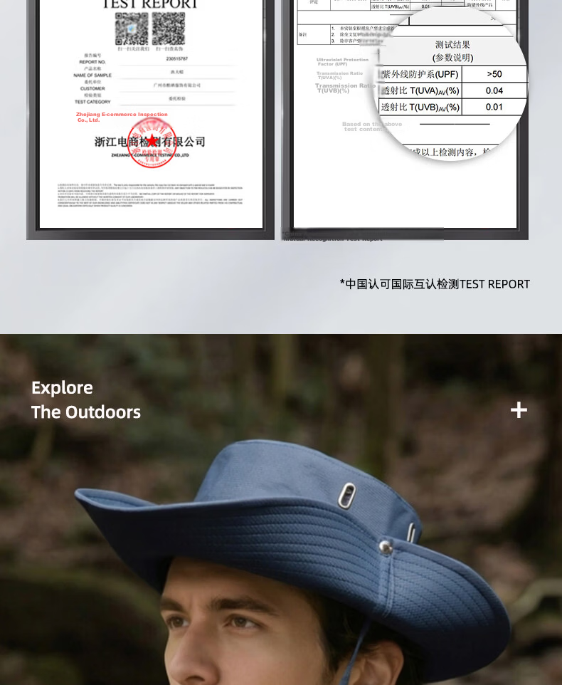 Romon Men's Fisherman Sun Protection Hat Summer Outdoor Breathable Sunshade Cap for Mountaineering Fishing Hiking UV Protection Wide Brim 13