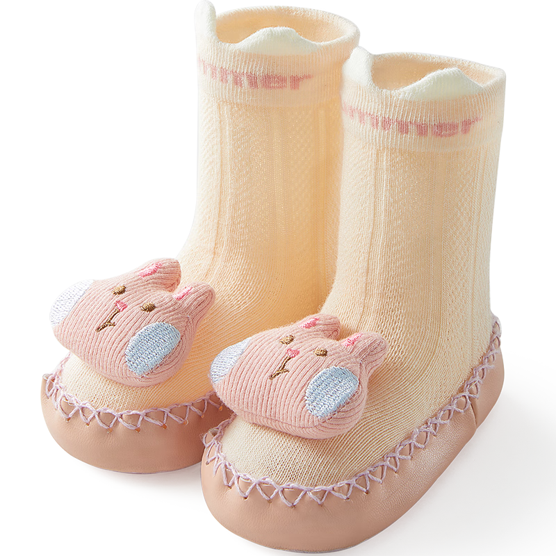 Shiyuejiejing Baby Shoes And Socks, Summer Toddler Walking Shoes And Socks, Non-Slip Floor Socks for Boys And Girls, All Seasons Socks for Infants
