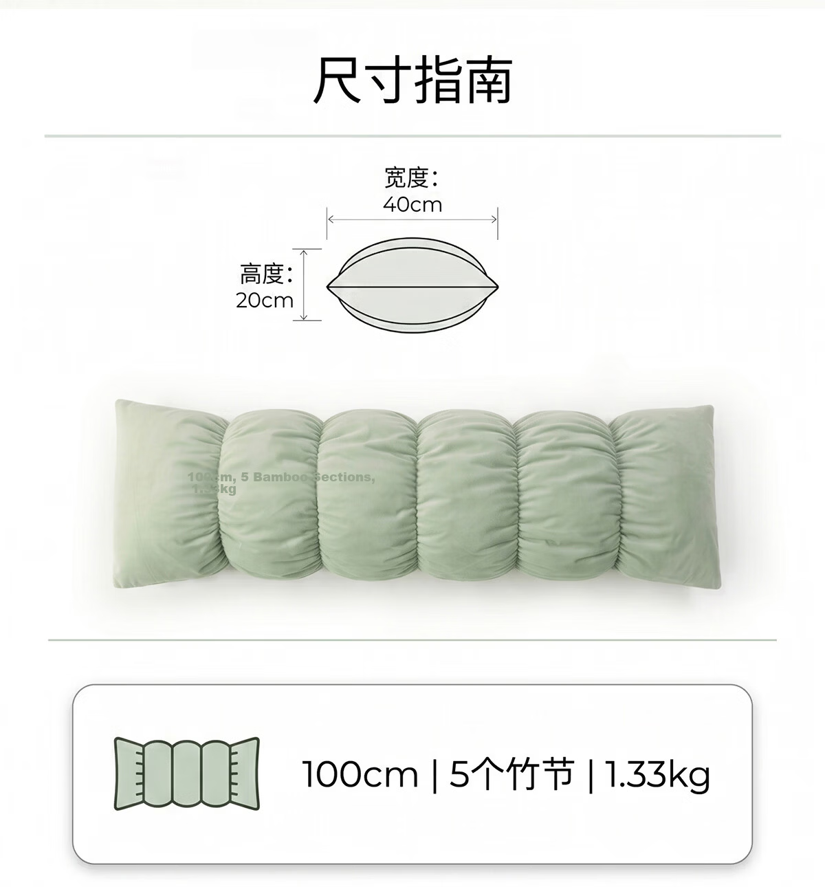 Ailute Bolster Pillow Long Body Pillow for Girls Sleep Special Male Adult Side Sleep Leg Hugging Removable Washable Bed Cushion 18