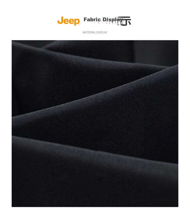 JEEP Men's Spring Autumn Crew Neck Long Sleeve Sweatshirt Casual Trendy Versatile Men's Clothing Heather Gray XL 8