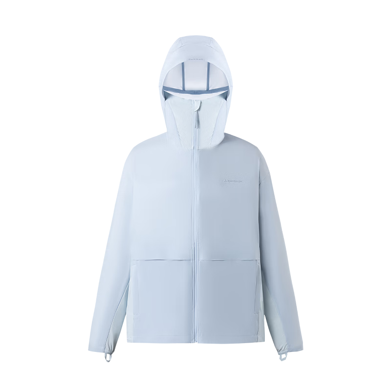 Meilicheng Hou Minghao Style Men's Loose Slim Fit Versatile Casual Puff Hooded Sun Protection Jacket WFS001