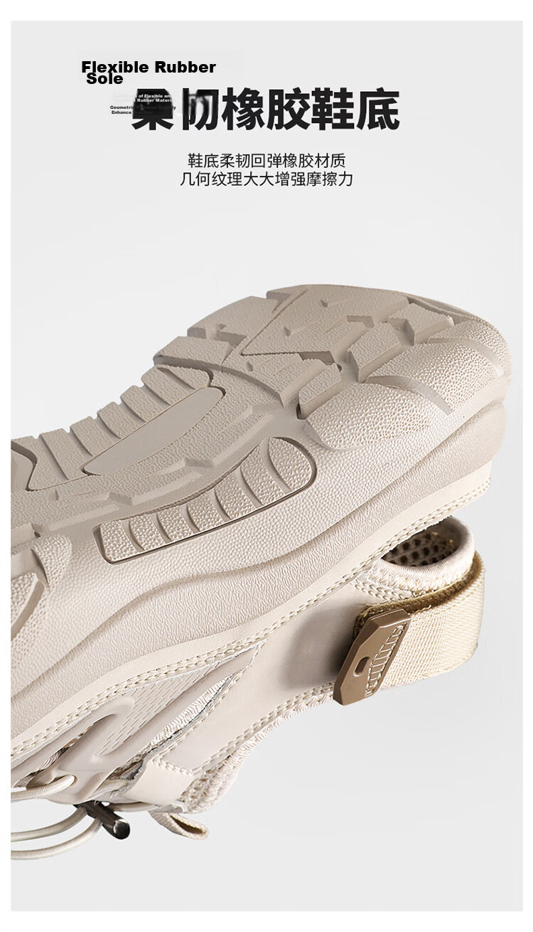Bull Family Baotou Men's Summer Breathable Hollow Beach Sandals Outdoor Casual Sports Creek Shoes Men's Hole Shoes 45