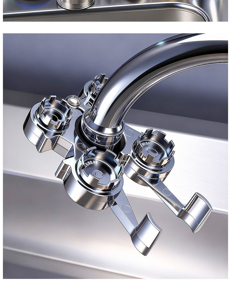 Fengshang 12-In Faucet Aerator Wrench, Multi-Functional Repair Tool for Kitchen And Bathroom Faucets, Valve Core Removal And Installation Tool 14