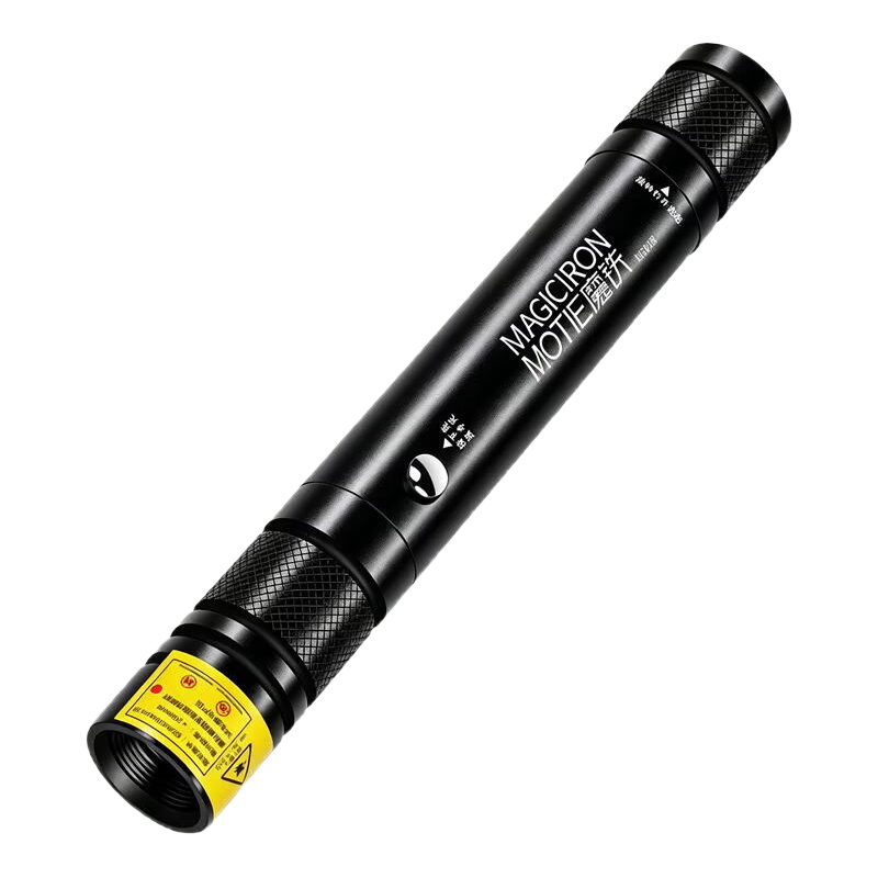 MOTIE Laser Pointer, Green Light High-Power Laser, Outdoor Flashlight, Strong Long-Range Laser Pen, Infrared Astronomical Star-Guiding Pen, Construction Site Engineering Specialized Locator M711 Black And Gree