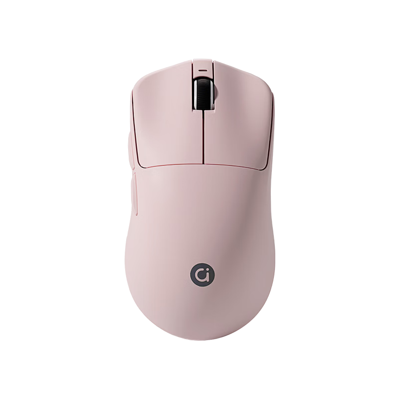 ASUS A A9 Lightweight Wireless Mouse Esports-grade Sensor 1K Report Rate Low Latency Tri-mode Connectivity Long Battery Life Gaming and Office Use A9 Peach Pink