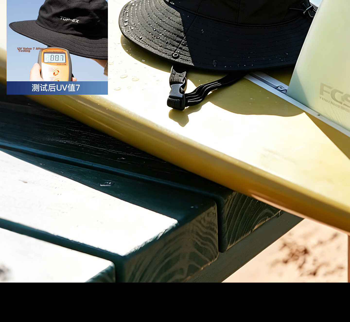 FANCET Outdoor Water-Repellent Surfing Hat Unisex Summer UV Protection Sunshade Mountaineering Camping Fisherman Hat 9