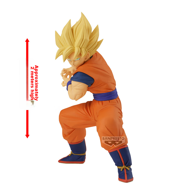 BANDAI Glasses Factory Dragon Ball Grandista Super Saiyan Son Goku Boys Toy Birthday Figure Gift 3