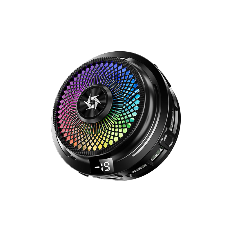 Maitai [No Hot Air on Hands] Ice-Free Magnetic Phone Cooler Semiconductor Cooling Device Water-Cooled Fan for Live Streaming and Gaming Compatible with Apple Black Shark Flydigi