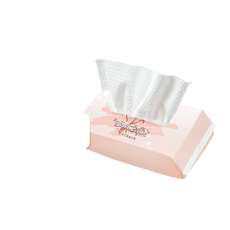 Everbab Aibella Disposable Thickened Facial Towel Cotton Soft Dual-Use Face Wipes Cloud Soft Skin Double-Sided Texture