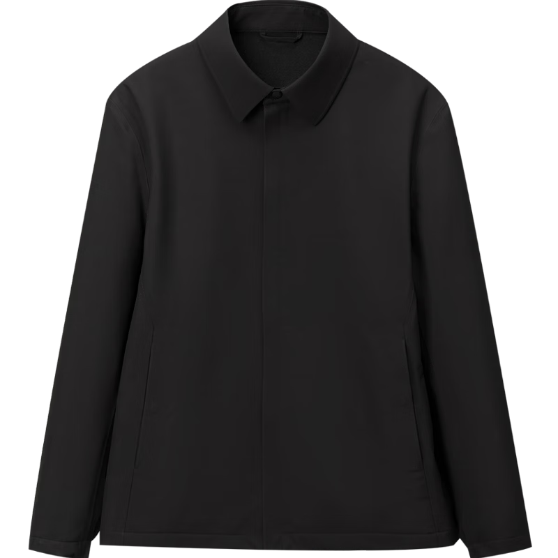 HLA Hailan Home Lingang Executive Men's 26 Square Collar Slim Fit Middle-aged Spring Jacket