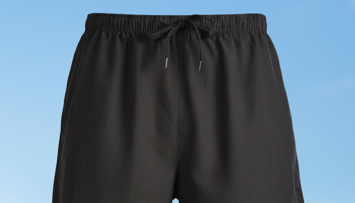 Li-Ning Men's Summer Sports Quick-Dry Running Marathon Compression Lined Shorts 2026 New Beachwear Five-Point Fake Two-Piece 7